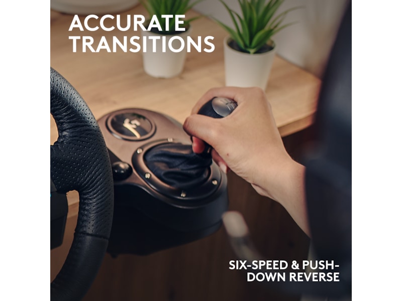 Logitech G923 och Driving Force Shifter Bundle Ratt och pedaler