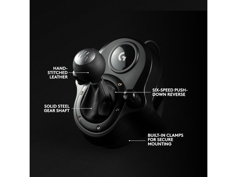 Logitech G923 och Driving Force Shifter Bundle Ratt och pedaler