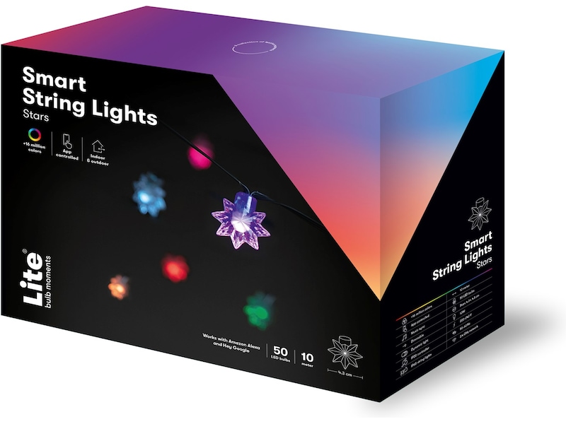 Lite Bulb Moments Smart Stars Strängljus Ljusslingor