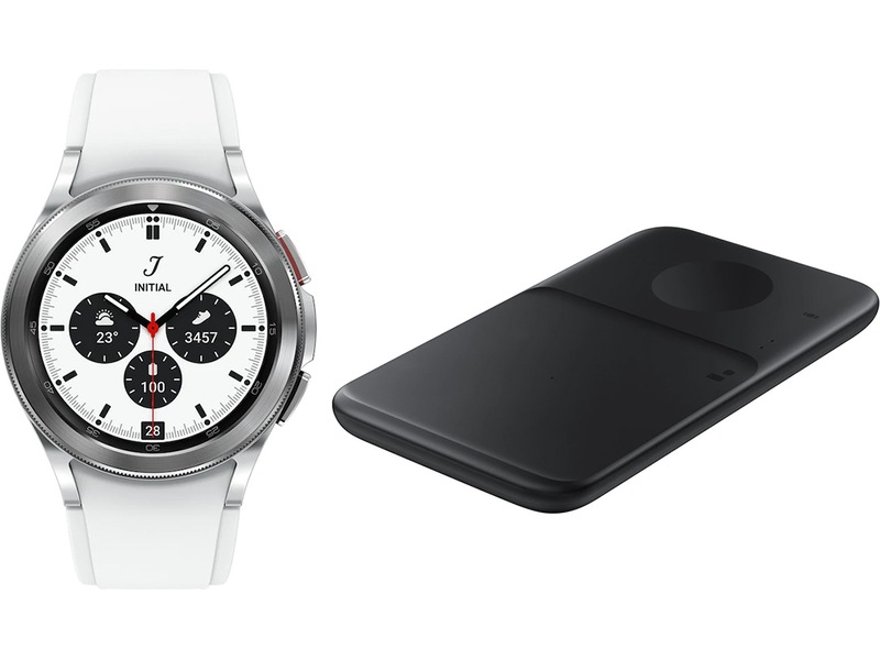 Samsung Galaxy Watch 4 Classic 42mm BT (silver) - Smartwatches - Komplett.se