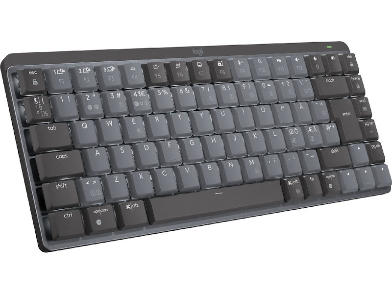 Logitech MX Mechanical Mini Minimalist Tactile (graphite) Tangentbord