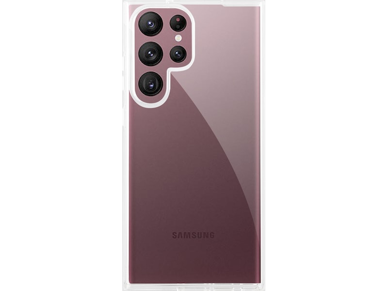 iiglo Galaxy S23 Ultra Silikonskydd (transparent) Mobilskal