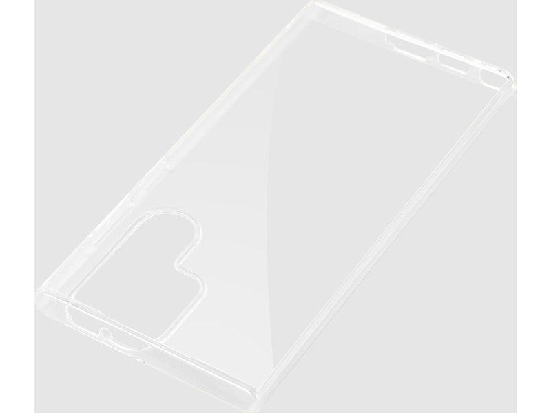 iiglo Galaxy S23 Ultra Silikonskydd (transparent) Mobilskal