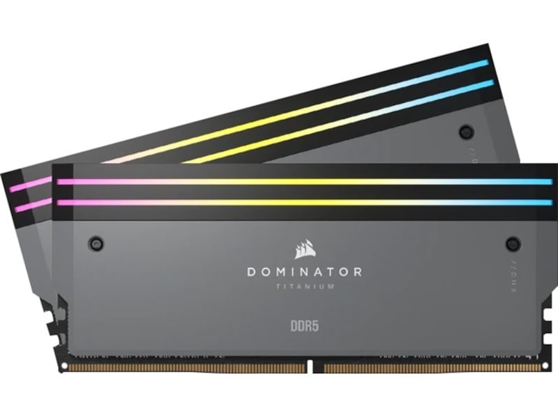Corsair Dominator Titanium RGB DDR5 6000MHz 64GB (grå) Minne