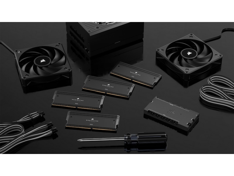 Corsair Dominator Titanium RGB DDR5 6000MHz 64GB (grå) Minne