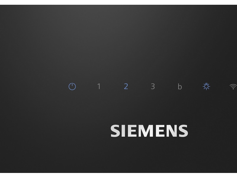 Siemens iQ300 LC87KFN60 Ventilator (svart) Väggmonterad köksfläkt