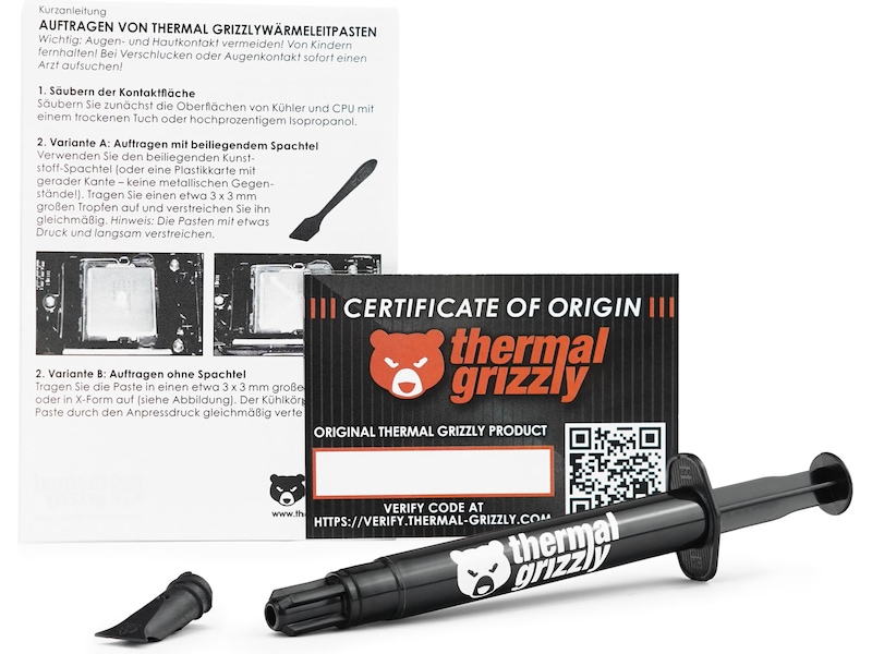 Thermal Grizzly Hydronaut 3,9g Kylpasta Kylpasta