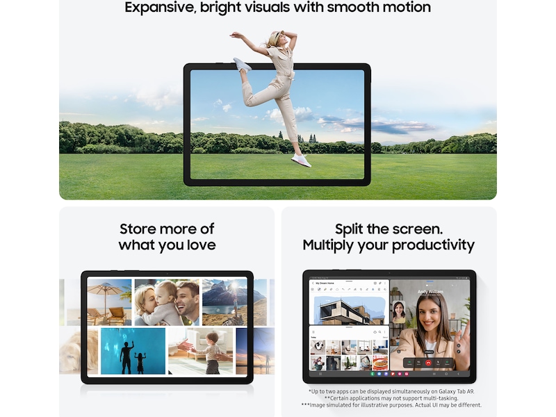 Samsung Galaxy Tab A9 WiFi 64GB (graphite) Surfplattor