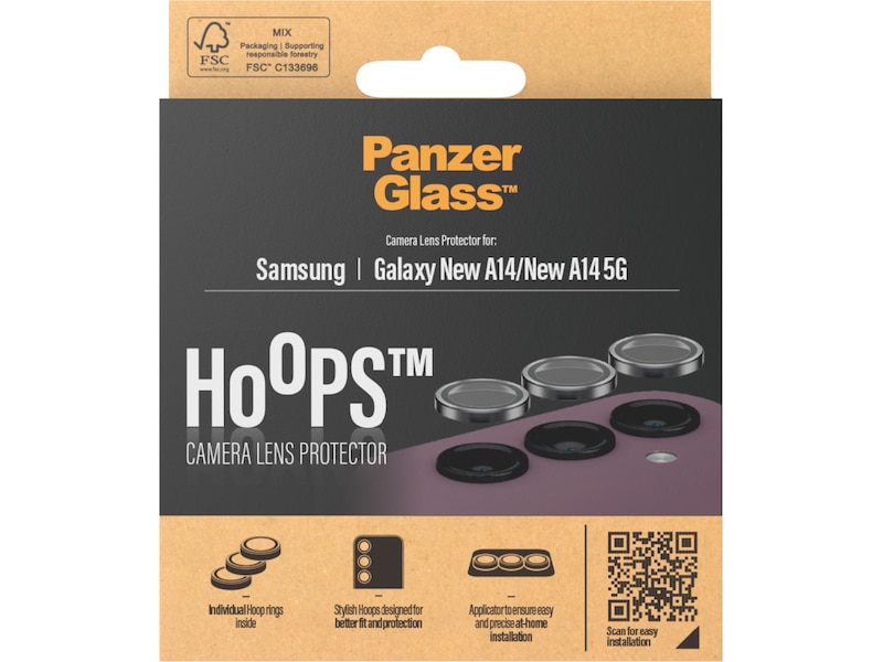 PanzerGlass Galaxy A15 / A15 5G Hoops Linsskydd Skärmskydd mobiltelefon