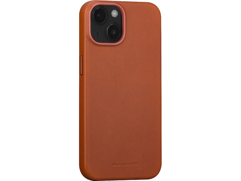 dbramante1928 iPhone 15 Plus Roskilde läderskal (brun) Mobilskal