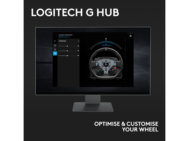 Logitech G PRO Racing Wheel Ratt och pedaler