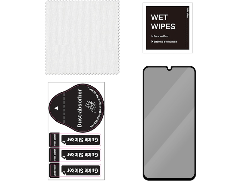 iiglo Samsung Galaxy A25 Privacy Skärmskydd Skärmskydd mobiltelefon