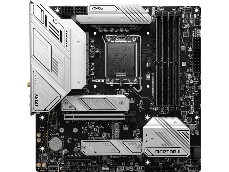 MAG B760M MORTAR WIFI II Moderkort Intel Socket