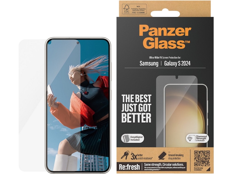 Panzerglass Galaxy S24 Skärmskydd Skärmskydd mobiltelefon
