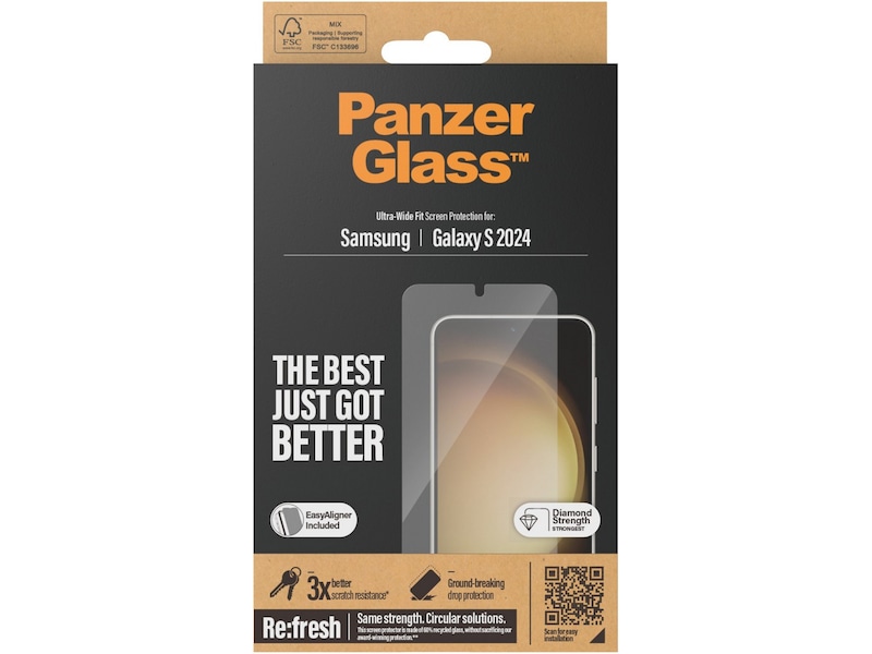 Panzerglass Galaxy S24 Skärmskydd Skärmskydd mobiltelefon