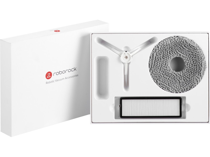 Roborock tillbehörssats för Q Revo (vit) Tillbehör för dammsugare & rengöring