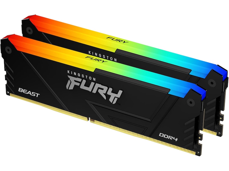 Kingston FURY Beast Black RGB DDR4 3200MHz 16GB Minne