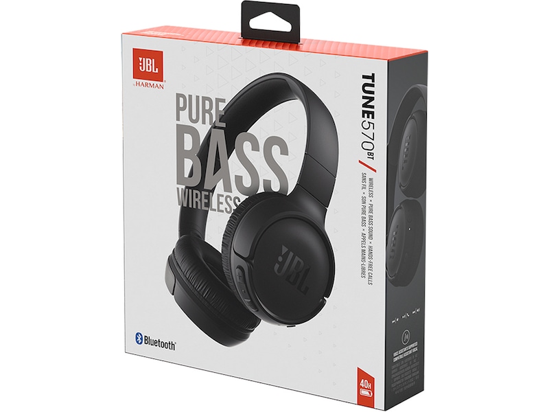 JBL Tune 570BT Trådlösa Hörlurar, On-Ear (svart) -B-Grade Demo övrigt