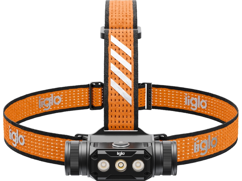 iiglo Pannlampa v2 2.000 lumen, USB-C, 5000K Pannlampor & ficklampor