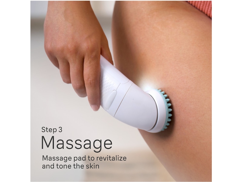 Braun Silk-épil 7 SkinSpa SE7-081 Epilator (vit/silver) Epilator & IPL-hårborttagning