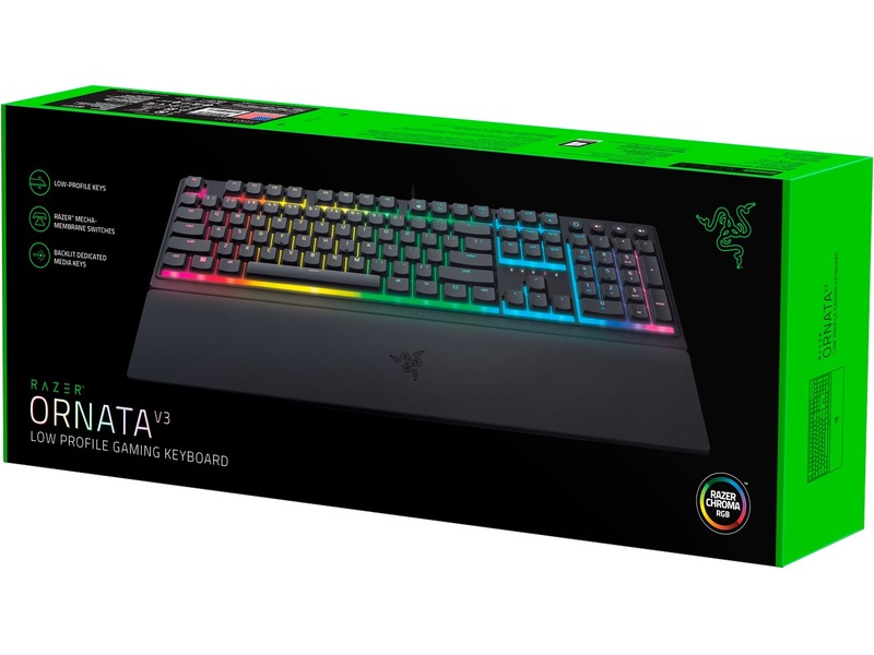 Razer Ornata V3 Gamingtangentbord  (svart) -B-Grade Demo tangentbord
