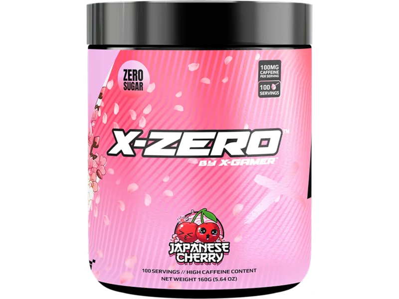 X-GAMER X-Zero Japanese Cherry Näringsdrycker och shakes