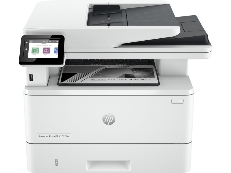 HP skrivare LaserJet Pro MFP4102fdw -B-Grade Demo skrivare