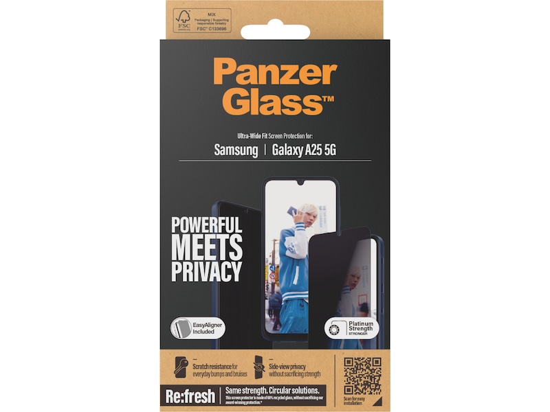 PanzerGlass Galaxy A25 5G Privacy skärmskydd Skärmskydd mobiltelefon