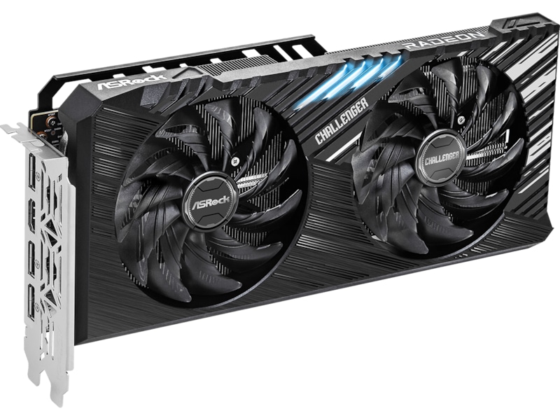 ASRock AMD Radeon RX 7600 XT Challenger OC Grafikkort