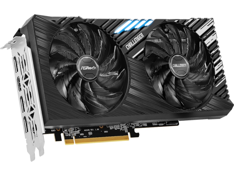 ASRock AMD Radeon RX 7600 XT Challenger OC Grafikkort