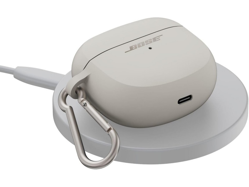 Bose Ultra Wireless Charging Case silikonfodral (vit) Tillbehör till hörlurar