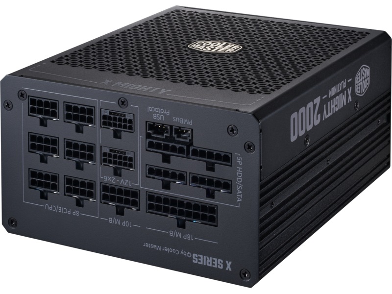 Cooler Master X Mighty Platinum 2000 PSU Nätaggregat