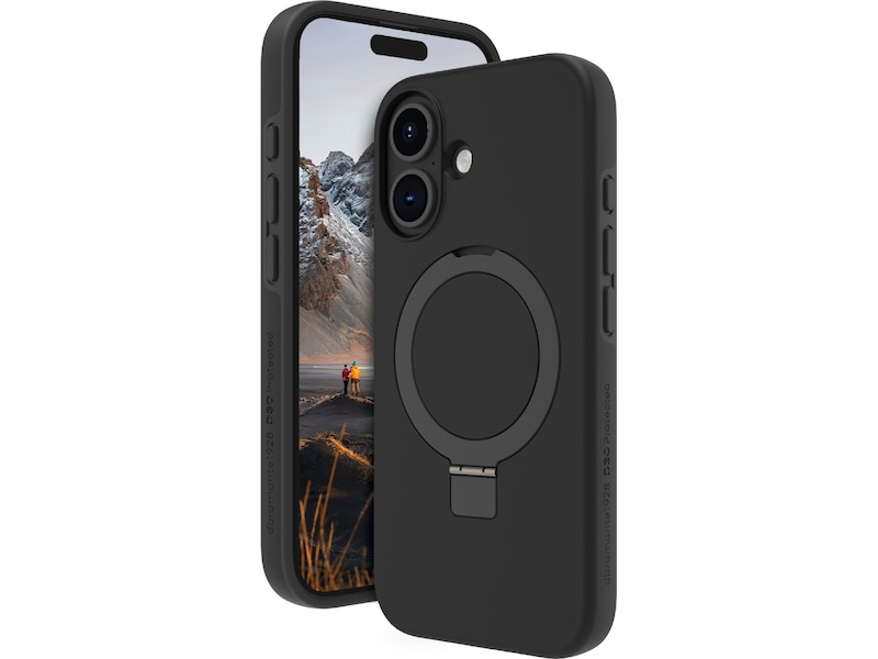 dbramante1928 iPhone 16 Plus Iceland Ultra D3O skal (svart) Mobilskal