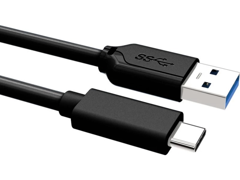 Andersson USB-C till USB-A kabel 1m (svart) USB-kablar