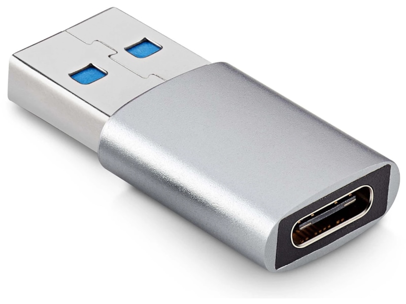 Andersson USB-A till USB-C adapter (silver) Kabel adapter och övergångar