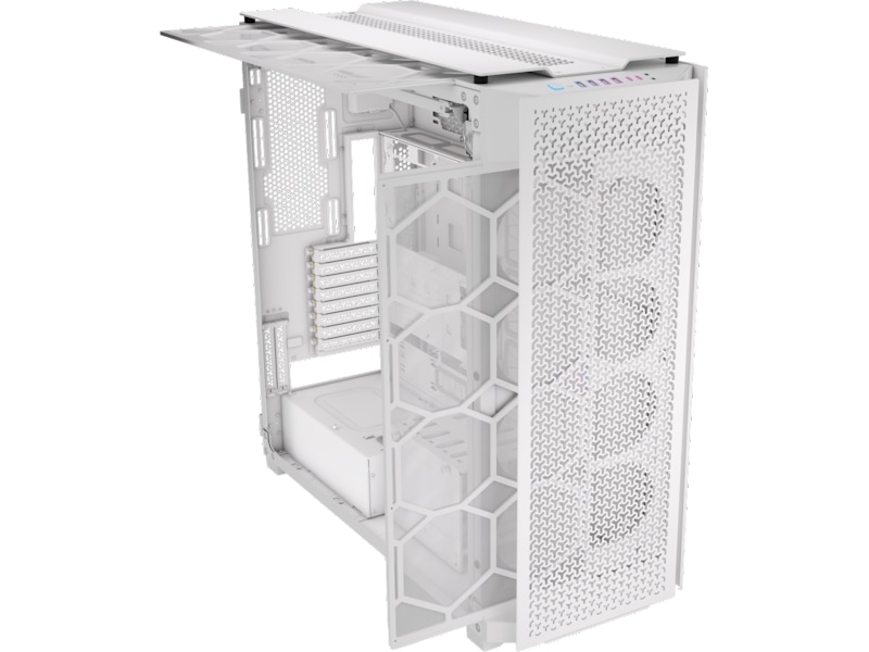 Corsair iCUE Link 9000D RGB Super Tower (vit) Big tower