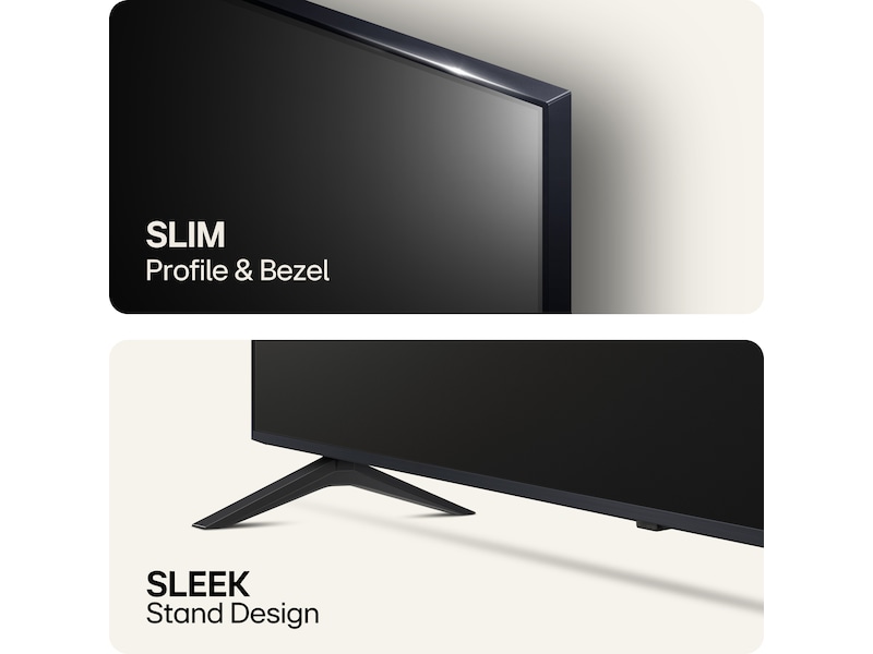 LG 65'' NANO 81 4K TV (2024) 65NANO81T6A + Soundbar 60 - 69 tums TV