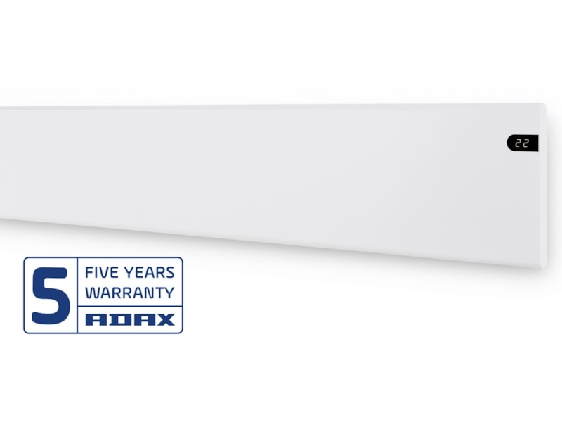 Adax Neo Basic Panelelement Low 1200W (vit) Panelelement