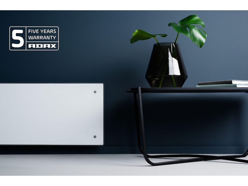 Adax Clea WiFi Glas Panelelement 1200W (vit) Panelelement