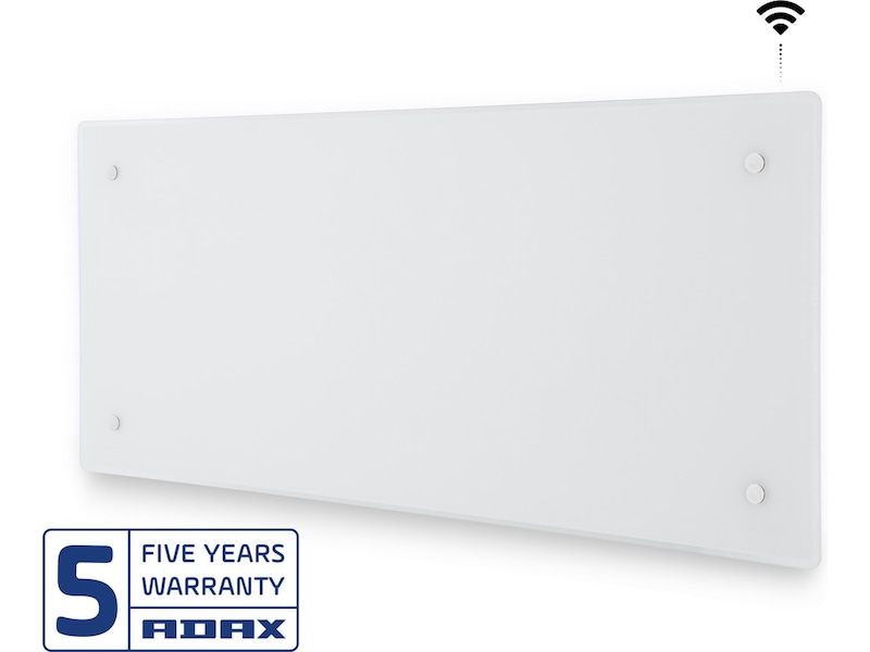Adax Clea WiFi Glas Panelelement 600W (vit) Panelelement