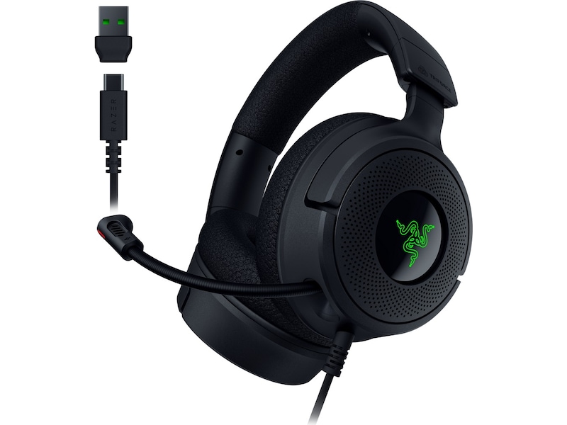 Razer Kraken V4 X gaming headset (svart) Gamingheadset