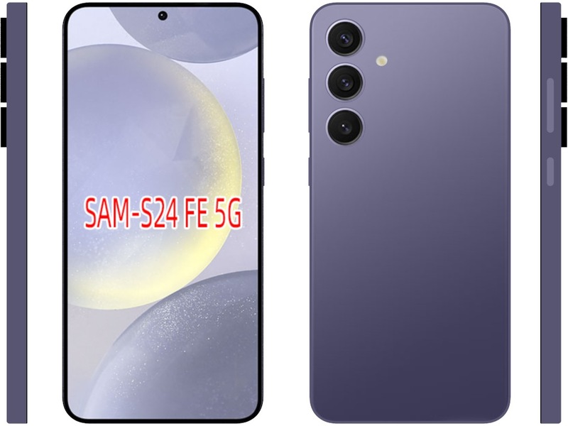 iiglo Galaxy S24 FE Silikonskal (transparent) Mobilskal