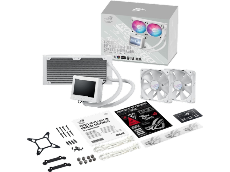 Asus ROG Ryujin III 240 ARGB Kylare (vit) CPU - Vattenkylning