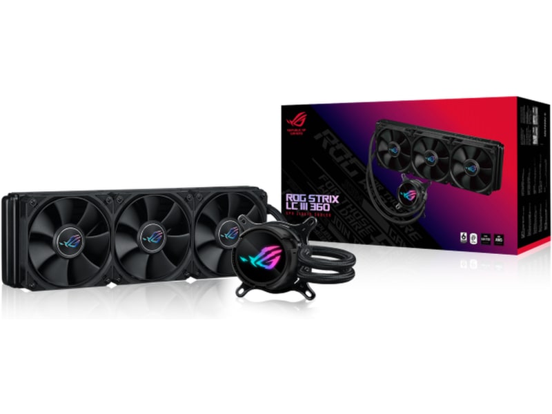 Asus ROG Strix LC III 360 Kylare (svart) CPU - Vattenkylning