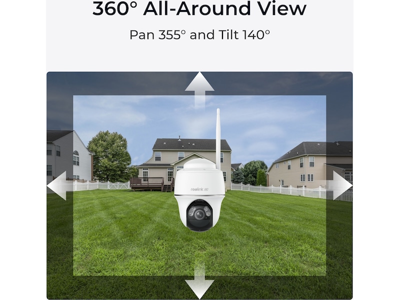Reolink Argus PT Ultra 4K wireless övervakningskamera utomhus Övervakningskamera