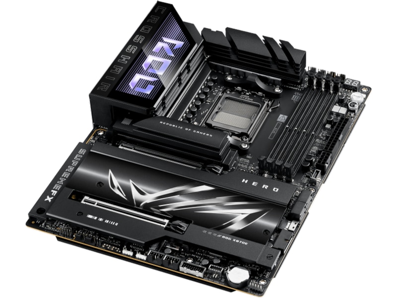 ASUS ROG Crosshair X870E Hero Moderkort AMD Socket
