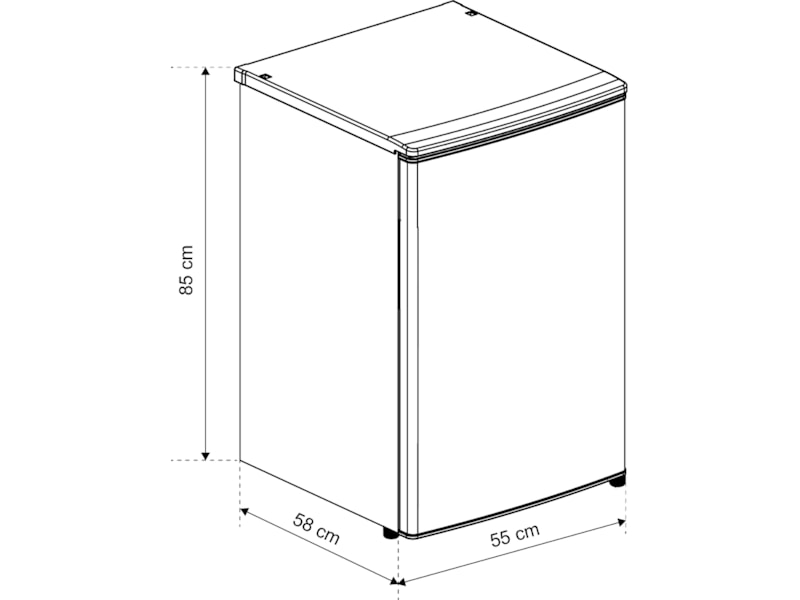 Avant BRD85WH1 kylskåp (vit) Kylskåp