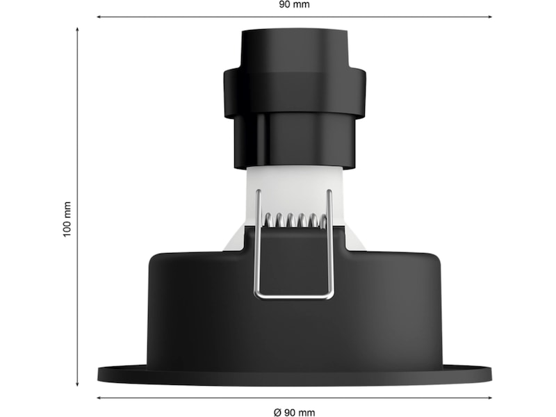 Philips Hue Centura infälld spotlight R 3-pack (vit) Taklampa