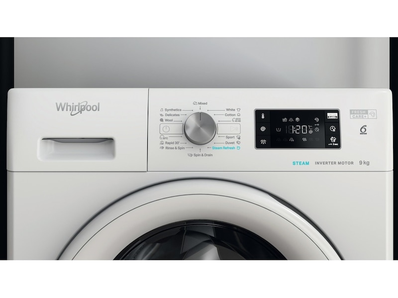 Whirlpool FFB 9458 WV EE tvättmaskin (vit) Tvättmaskin
