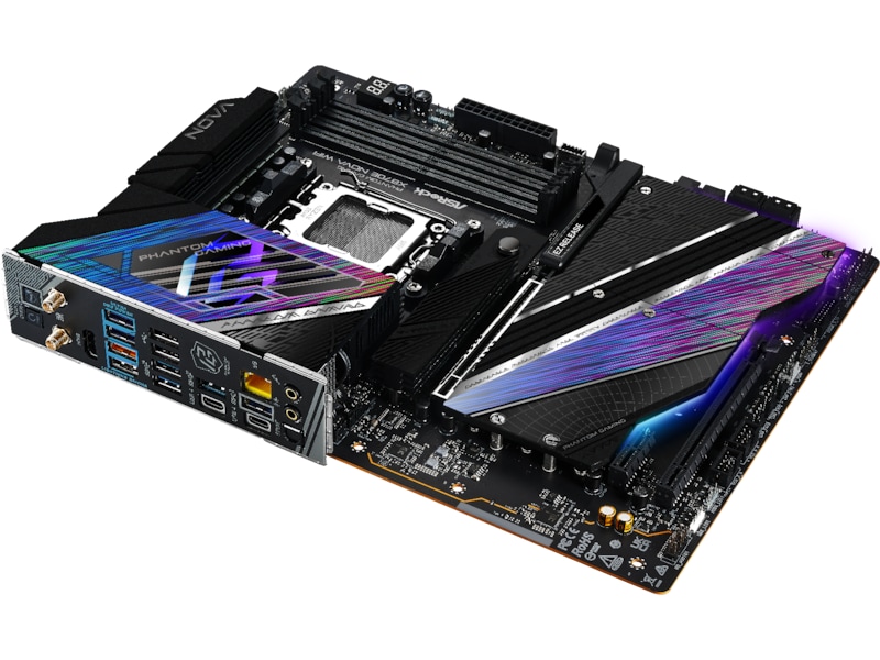 ASRock X870E Phantom Gaming Nova WiFi Moderkort AMD Socket